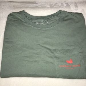 Green Southern Marsh T-shirt Large